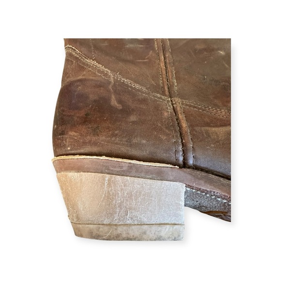 Red Wing Shoes Brown Heeled Boots - Picture 3 of 11
